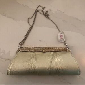 NWT Letty Paulette Swarovski Crystal handbag